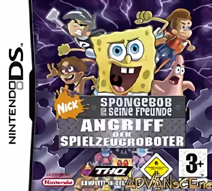 jeu SpongeBob - Angriff der Spielzeugroboter
